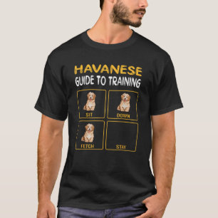 Lustiger Havanese-Führer zum Training Hundetrainer T-Shirt