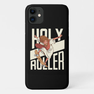Lustiger Heiliger Roller Skateboarding Jesus Case-Mate iPhone Hülle