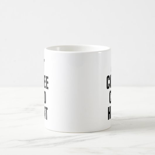 Lustiger heißer Kaffee-kaltes Kaffeetasse (Mittel)