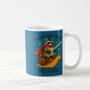 Lustiger Held Vintage-Waschbär twas the tism m lor Kaffeetasse