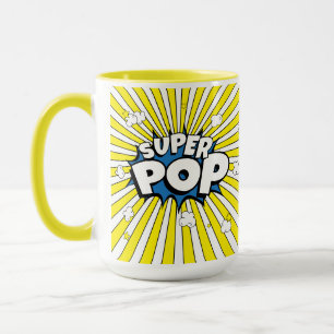 Lustiger heller Sonnenschein SUPER POP! Comic-Book Tasse