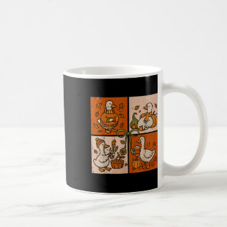 Lustiger Herbst Kürbis-Latte-Gans-Liebhaber Pumpki Kaffeetasse