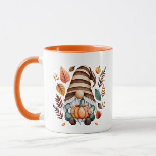 Lustiger Herbst-Saison-Gnom Tasse