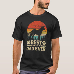 Lustiger Herren Vintage Bester Chesapeake Bay Retr T-Shirt
