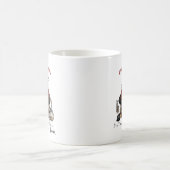 Lustiger Hexenhuth-Zauberbuch Kaffeetasse (Mittel)