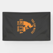 Lustiger Hexenkessel Halloween Banner (Horizontal)