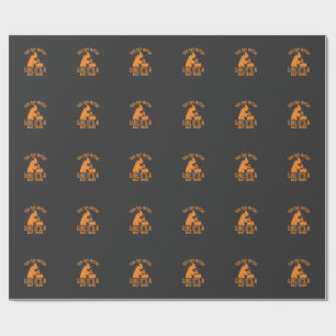 Lustiger Hexenkessel Halloween Geschenkpapier