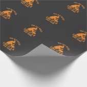Lustiger Hexenkessel Halloween Geschenkpapier (Ecke)