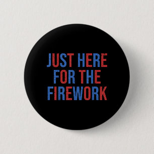 Lustiger Hier für das Feuerwerk 4. Juli Paar Button