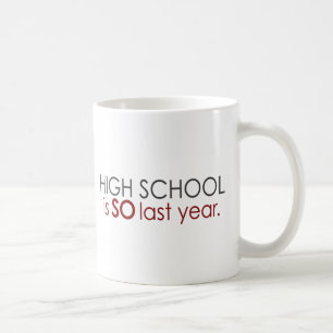 Lustiger Highschool Absolvent Kaffeetasse