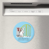 Lustiger himmlischer Humor Magnet (In Situ (Geschirrspüler))