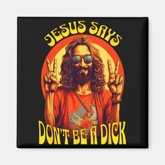 Lustiger Hipe Jesus Sei Kein Magnet (Vorne)