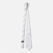 Lustiger Hipster-Bräutigam-Schnurrbart Krawatte (Rückseite)