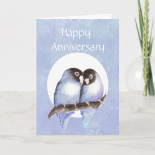 Lustiger Hochzeitstag Liebesvogel Humor Karte