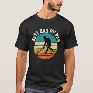 Lustiger Hockey-Bester Vater Beim Par Frisbee Vate T-Shirt