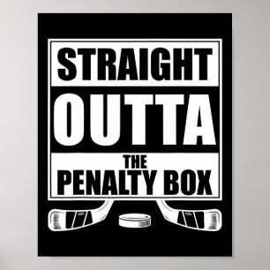 Lustiger Hockey direkt aus der Strafbank Poster