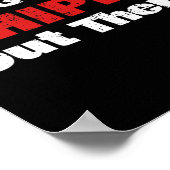 Lustiger Hockey - Es wird chippy da draußen - Hoc Poster (Ecke)