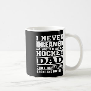 Lustiger Hockey-Vater Eishockey-Väter Kaffeetasse
