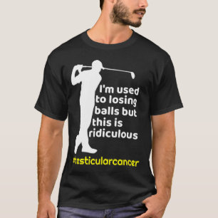 Lustiger Hodenkrebs-Überlebender Golfspieler Orchi T-Shirt