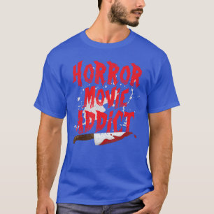 Lustiger Horrorfilm-Süchtiger Gruselfilm-Junkie-Sü T-Shirt