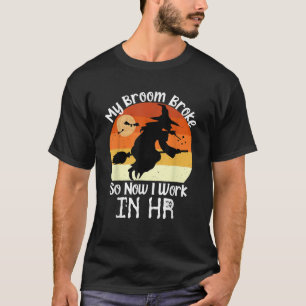 Lustiger HR-Hexen-Human-Resources-Halloween-Kostüm T-Shirt