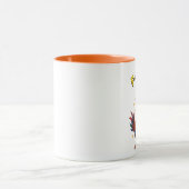 Lustiger Huhn F-Caw-F Hahn Meme Kaffee Tasse (Zentrum)
