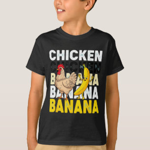 Lustiger Hühner-Bananen-Tanz-Meme für Kinder &amp; T-Shirt