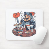Lustiger Hühner-Essens-Wortwitz Mousepad (Mit Mouse)