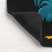 Lustiger Hühner Humor Zitat Hahn Meme Kräh F Mousepad (Ecke)