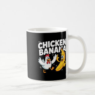 Lustiger Hühner-Nana-Tanz Kaffeetasse