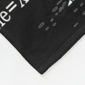 Lustiger Hühner-Topf-Rechner Mathematik-Lehrer  Fleecedecke (Ecke)