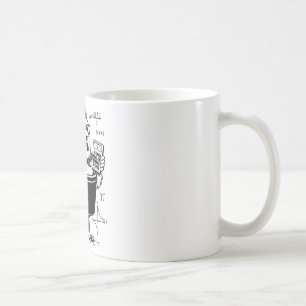 Lustiger Hühner-Topf-Rechner Mathematiklehrer  Kaffeetasse