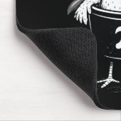 Lustiger Hühner-Topf-Rechner Mathematiklehrer Mousepad (Ecke)