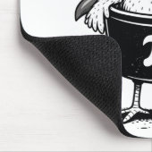 Lustiger Hühner-Topf-Rechner Mathematiklehrer Mousepad (Ecke)