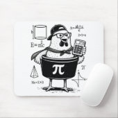 Lustiger Hühner-Topf-Rechner Mathematiklehrer Mousepad (Mit Mouse)