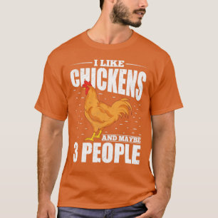 Lustiger Hühnerbauer Landwirtschaft Tier Huhn T-Shirt