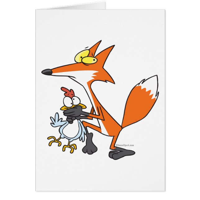 lustiger Hühnerdieb Fuchs (Vorne)