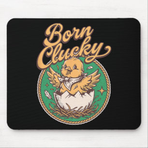 Lustiger Hühnerdiebstahl Genossenschaft Boss Don H Mousepad