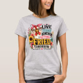 Lustiger Hühnerwitz T-Shirt (Vorderseite)