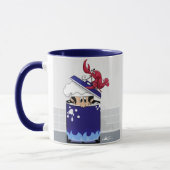Lustiger Hummer Tasse (Links)