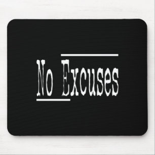 Lustiger Humor-Entschuldigungen Fitnessstudio Work Mousepad