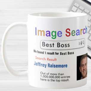 Lustiger Humor Individueller Best-Boss-Suche-Gesch Kaffeetasse