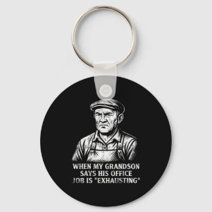 Lustiger Humor Opa-Geschenk Vatertag Großvater Schlüsselanhänger