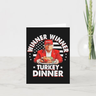 Lustiger Humor Trump Gewinner Gewinner Truthahn Ab Karte