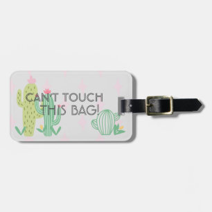 Lustiger humorvoller Kaktus-Gepäck-Gepäck-Umbau Gepäckanhänger