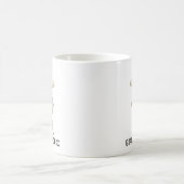 Lustiger Hund Abschluss Personalized Kaffeetasse (Mittel)