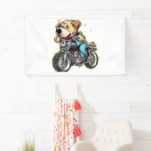 lustiger Hund Banner (Insitu)
