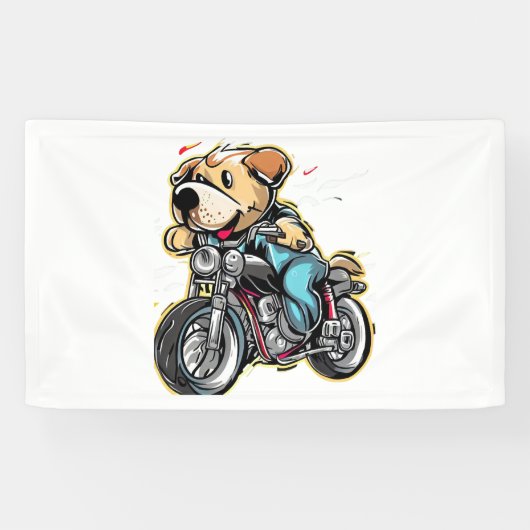 lustiger Hund Banner (Horizontal)