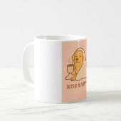Lustiger Hund-Becher Kaffeetasse (Vorderseite Links)