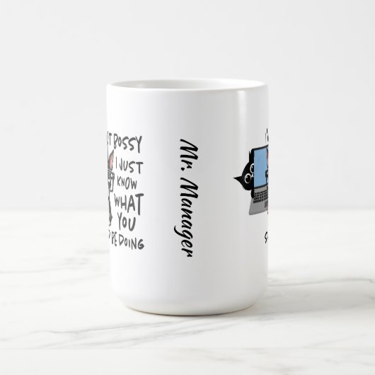 Lustiger Hund Becher Kaffeetasse (Mittel)